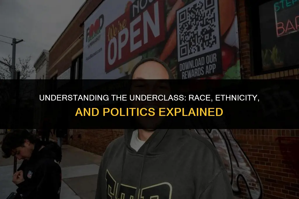 what does underclass mean in race and ethnicity in politics