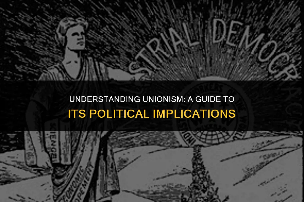 what does unionist mean in politics