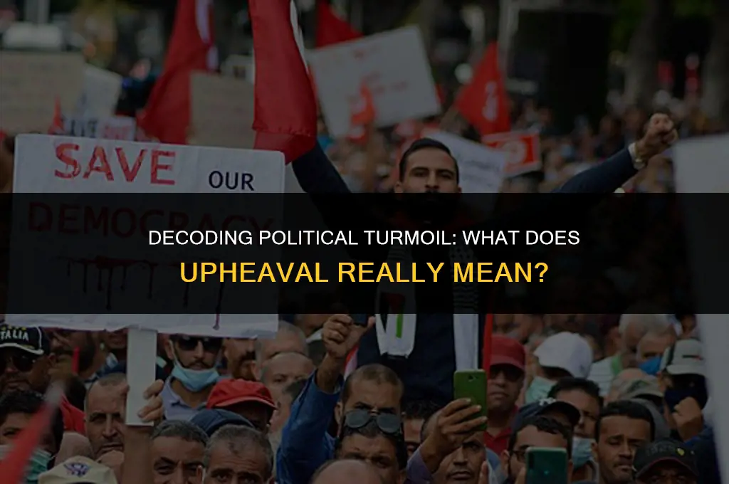what does upheaval mean in politics