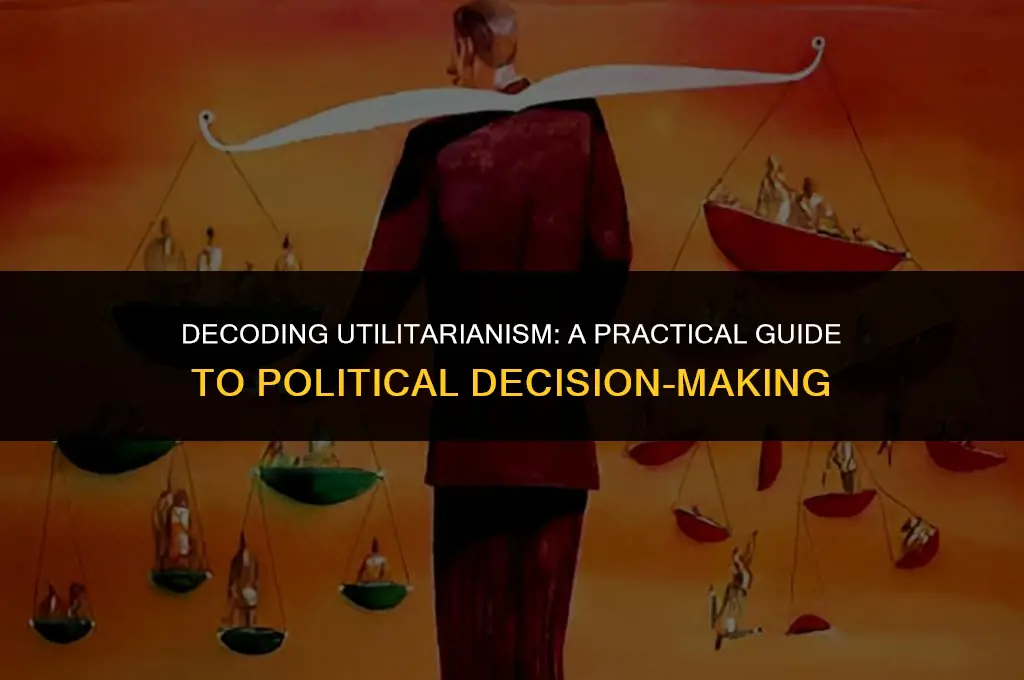 what does utilitarian mean in politics