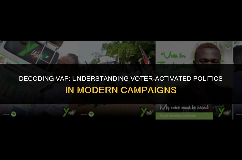 what does vap mean in politics