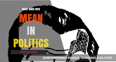 Decoding "Vito" in Politics: A Comprehensive Guide to Its Meaning