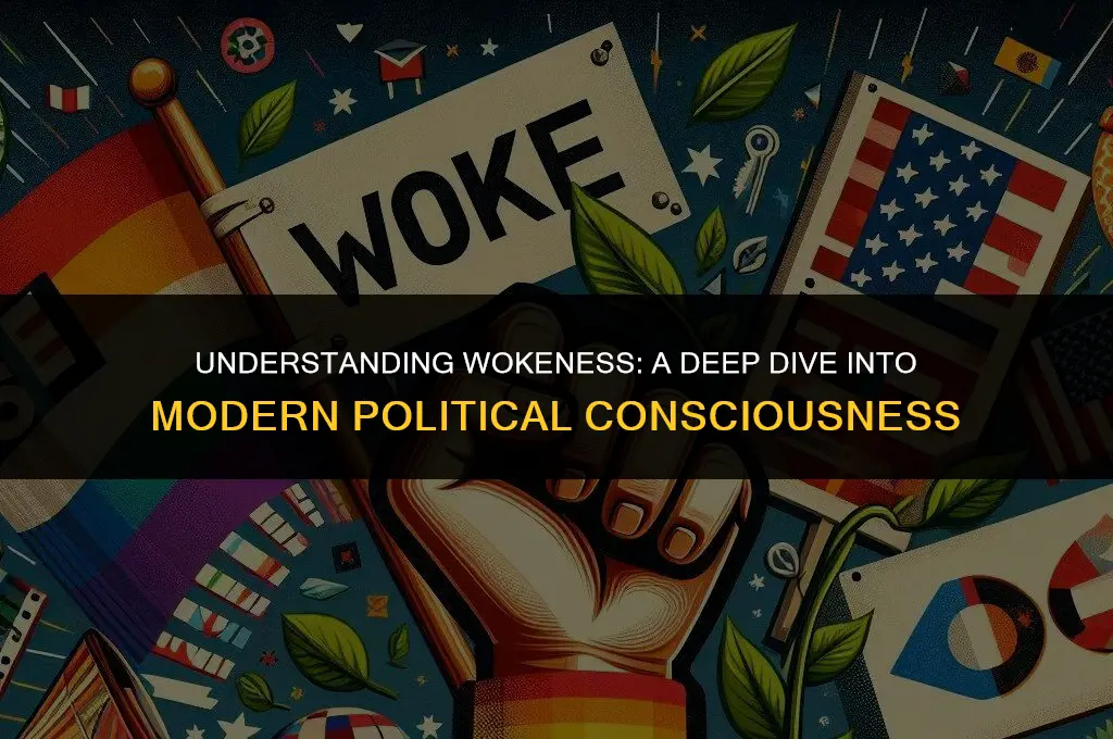 what does w o k e mean in politics