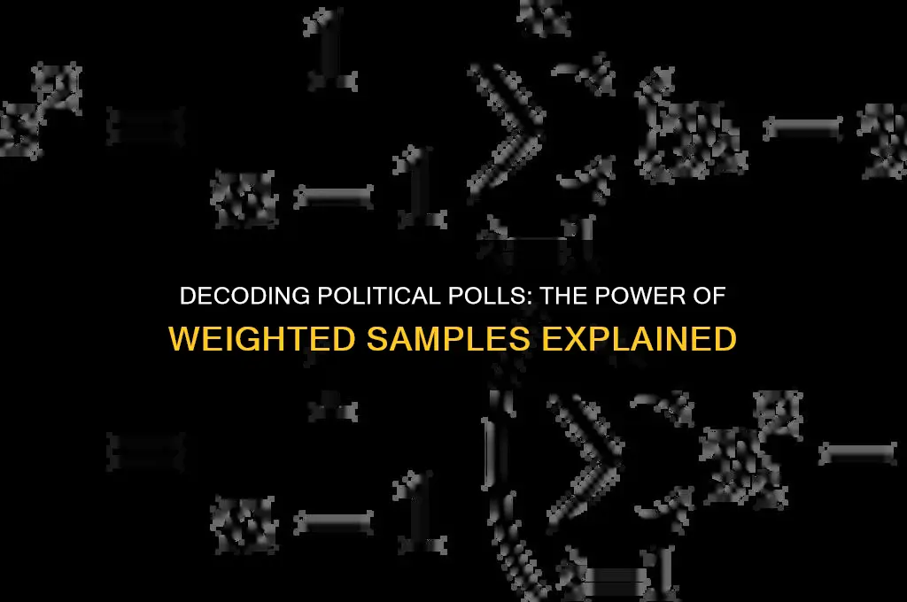 what does weighted sample mean in politics