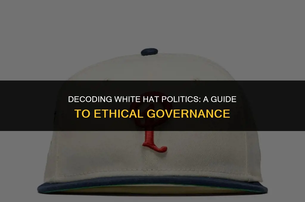 what does white hat mean in politics