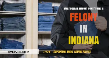 Indiana Felony Threshold: Understanding the Dollar Limit