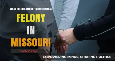 Missouri Felony Threshold: Understanding the Dollar Limit