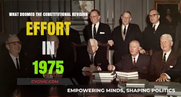 Constitutional Revision: What Went Wrong in 1975?