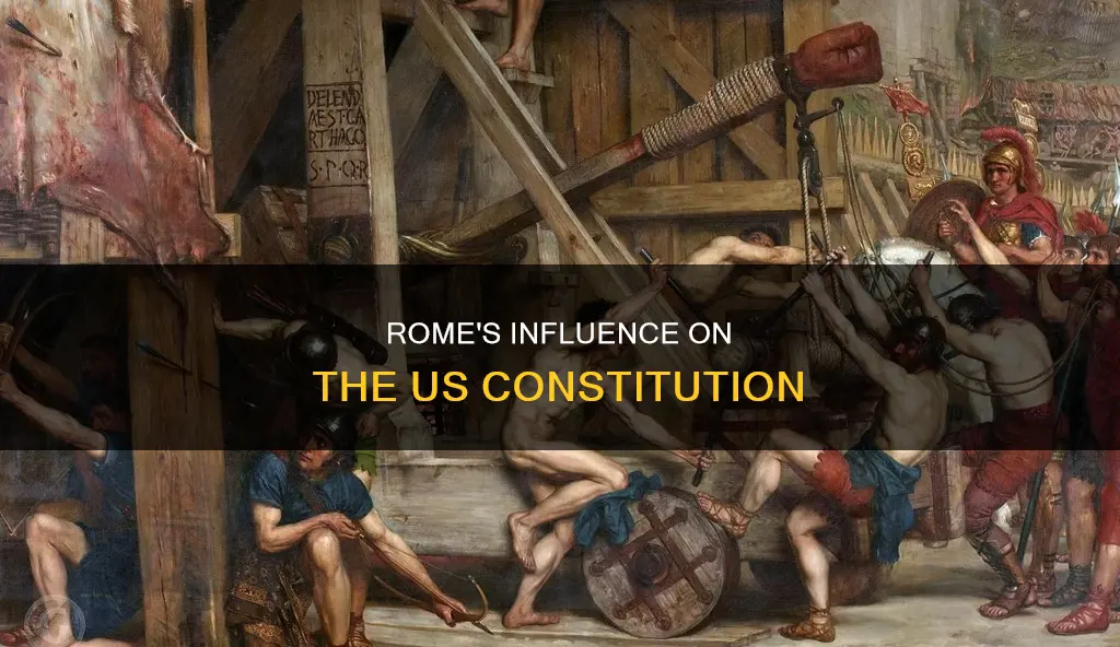 what effects did rome have on making us constitution