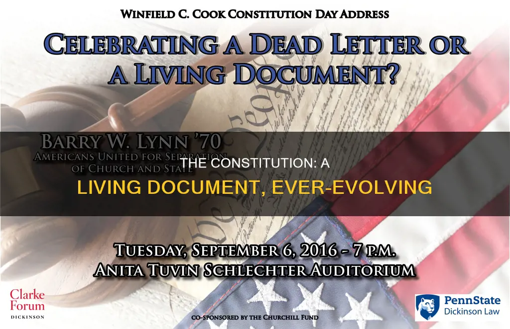 what ensures that the us constitution is a living document