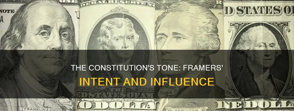 what establishes the tone of the us constitution