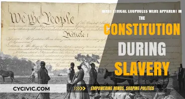 Ethical Loopholes: Constitution and Slavery