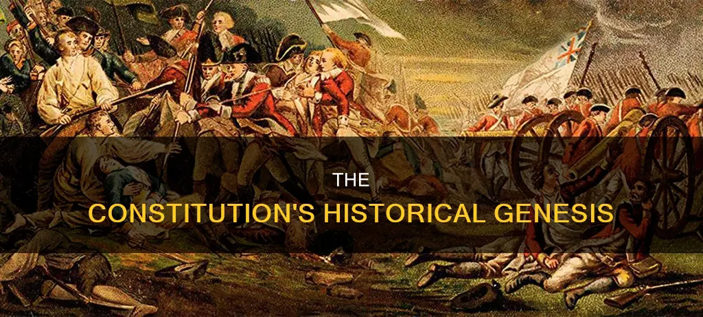 what event led to the writing of the constitution