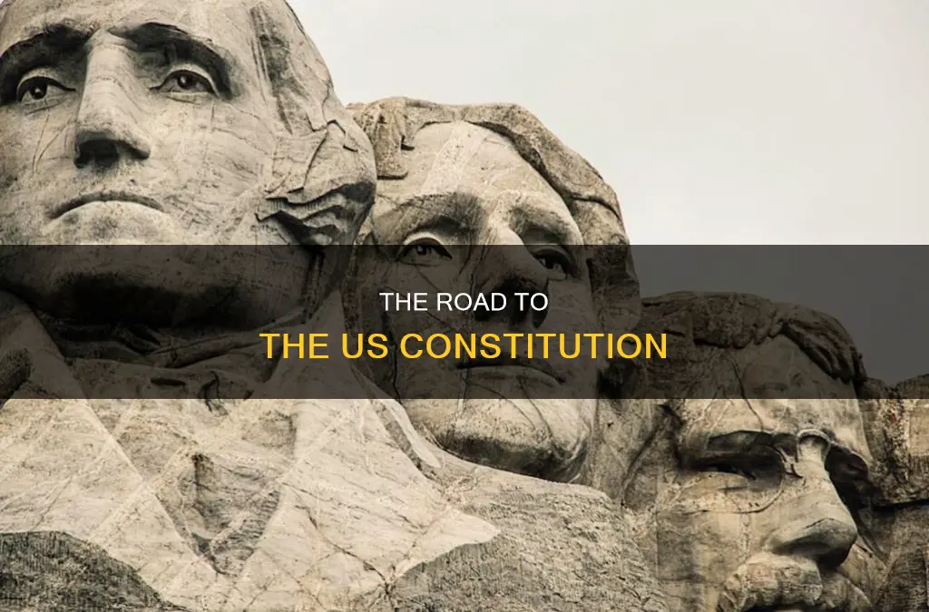 what events lead up to the american constitution