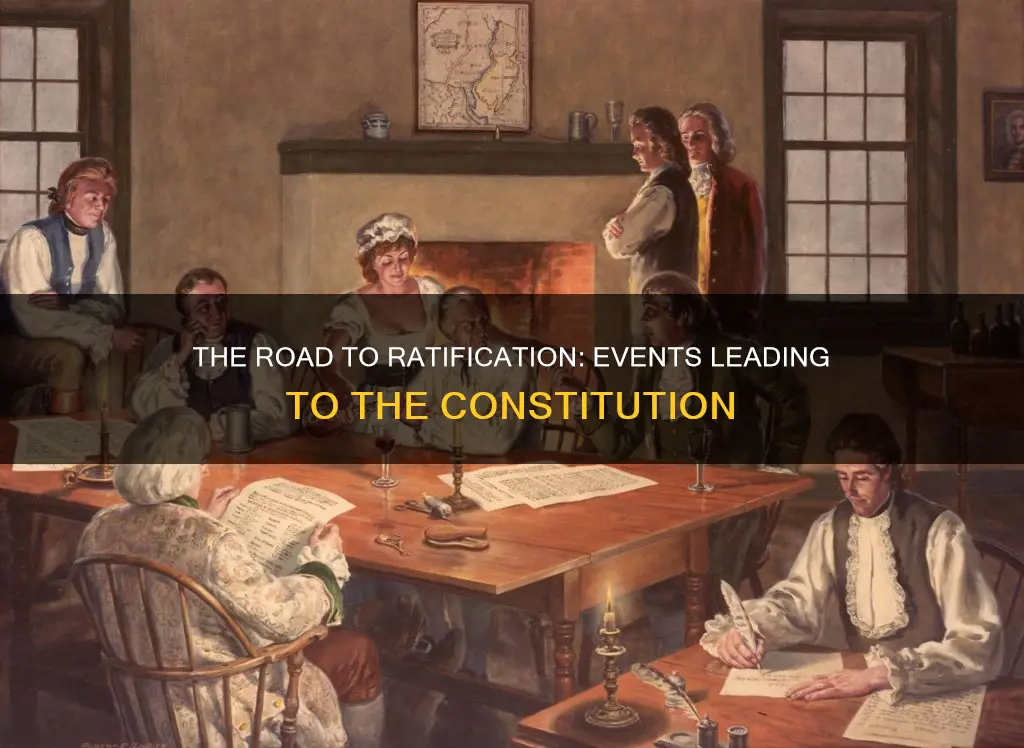 what events led to the constitution being ratified