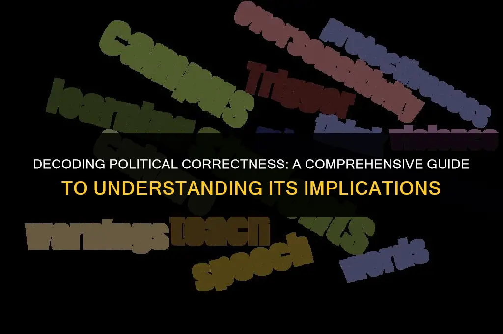 what exactly does politically correct mean