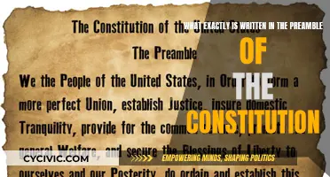 The Preamble: Understanding the Constitution's Introductory Passage