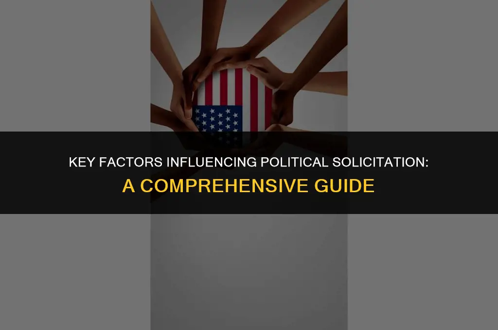 what factors are important on political soliclization
