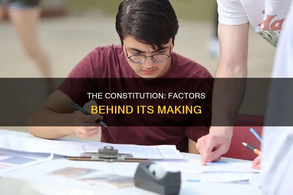 what factors contributed to the making of our constitution