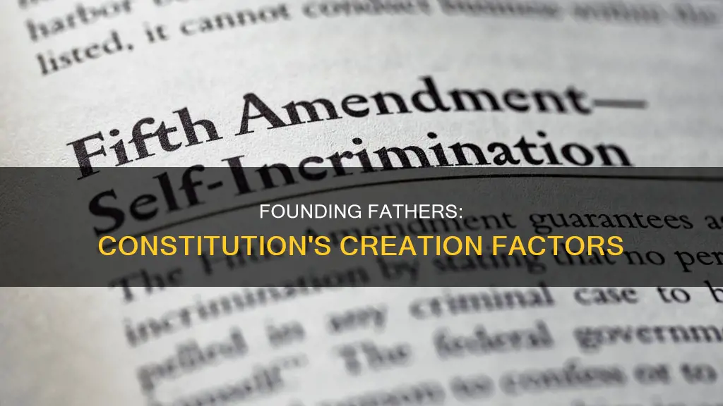 what factors led to the creation of the federal constitution