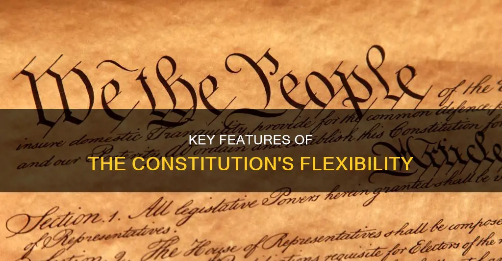 what features of the constitution make it flexible