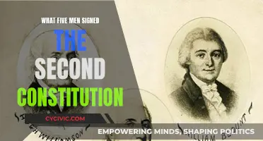 Who Signed the Second Constitution?
