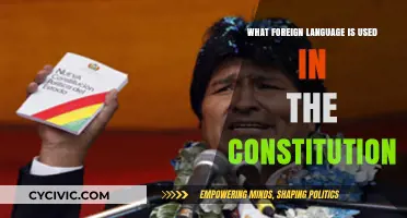 Foreign Languages in the US Constitution: A Multilingual History