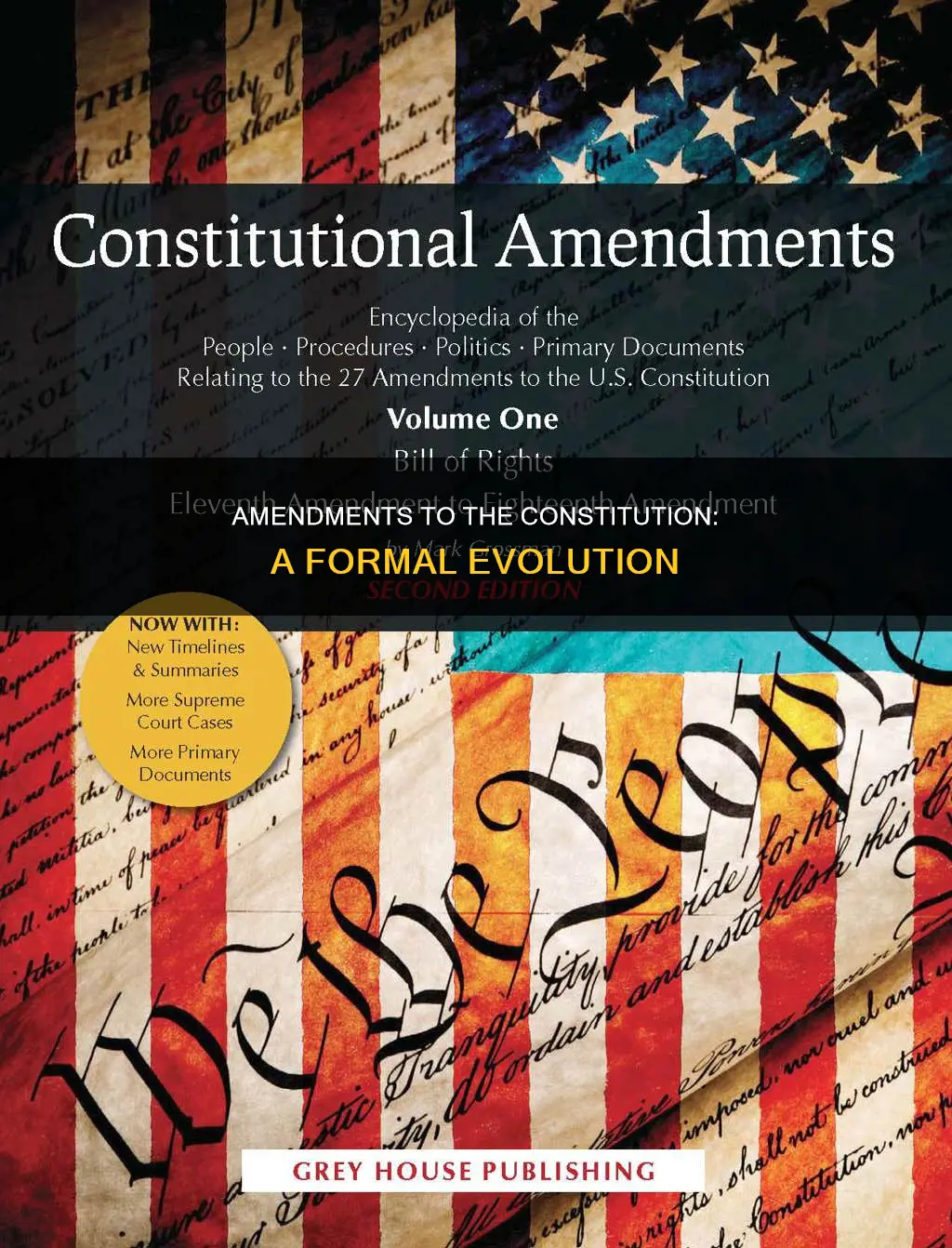 what formal amendments were made to the constitution