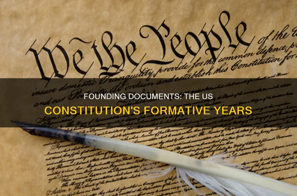 what founding document was written in 1787