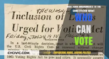 Amendments that Shaped Voting Rights in the US