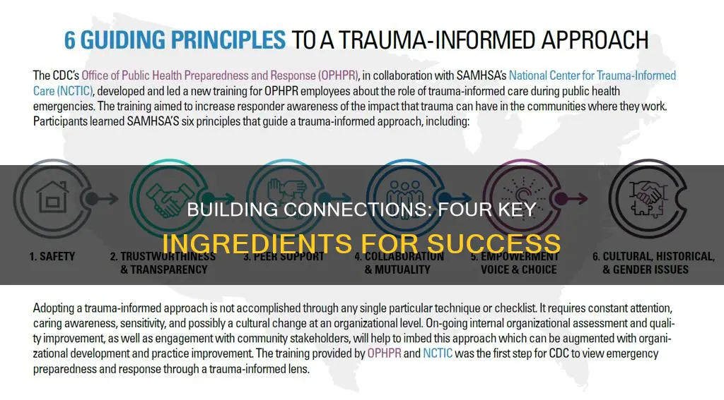what four ingredients are necessary to constitute a connection