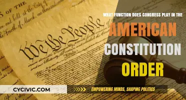 Congress' Role: Constitutional Order's Cornerstone