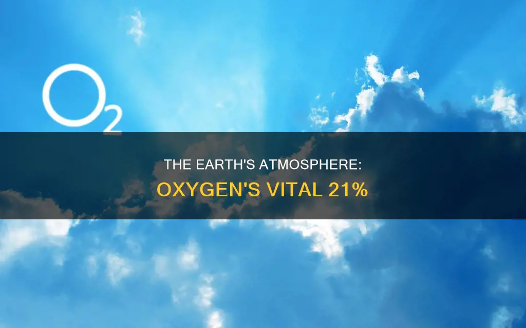 what gas constitutes for 21 of earth