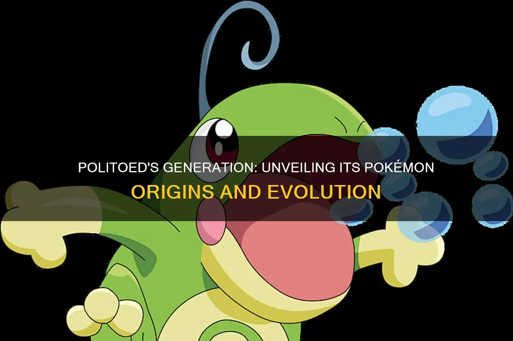 what generation is politoed from
