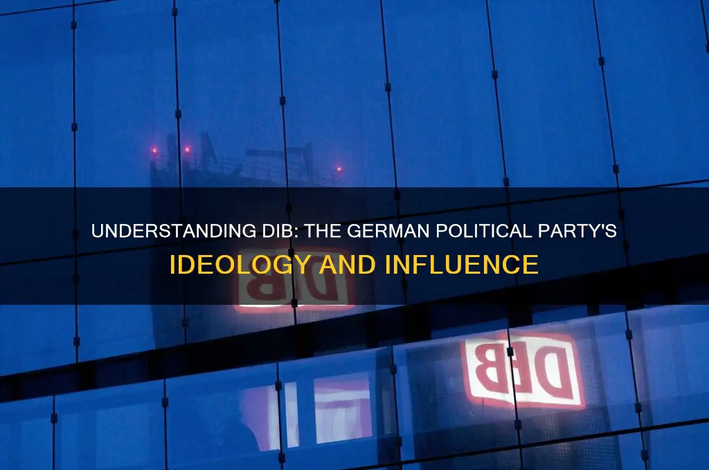 what german political party is dib