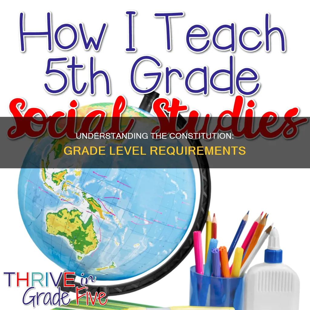 what grade in school is the constitution required