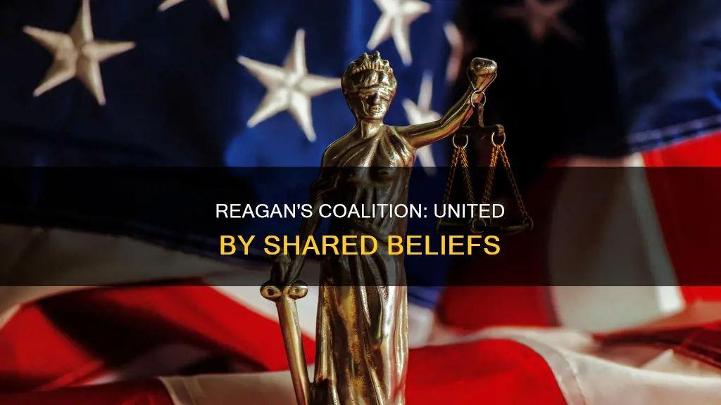 what groups constituted reagan coalition what shared beliefs united