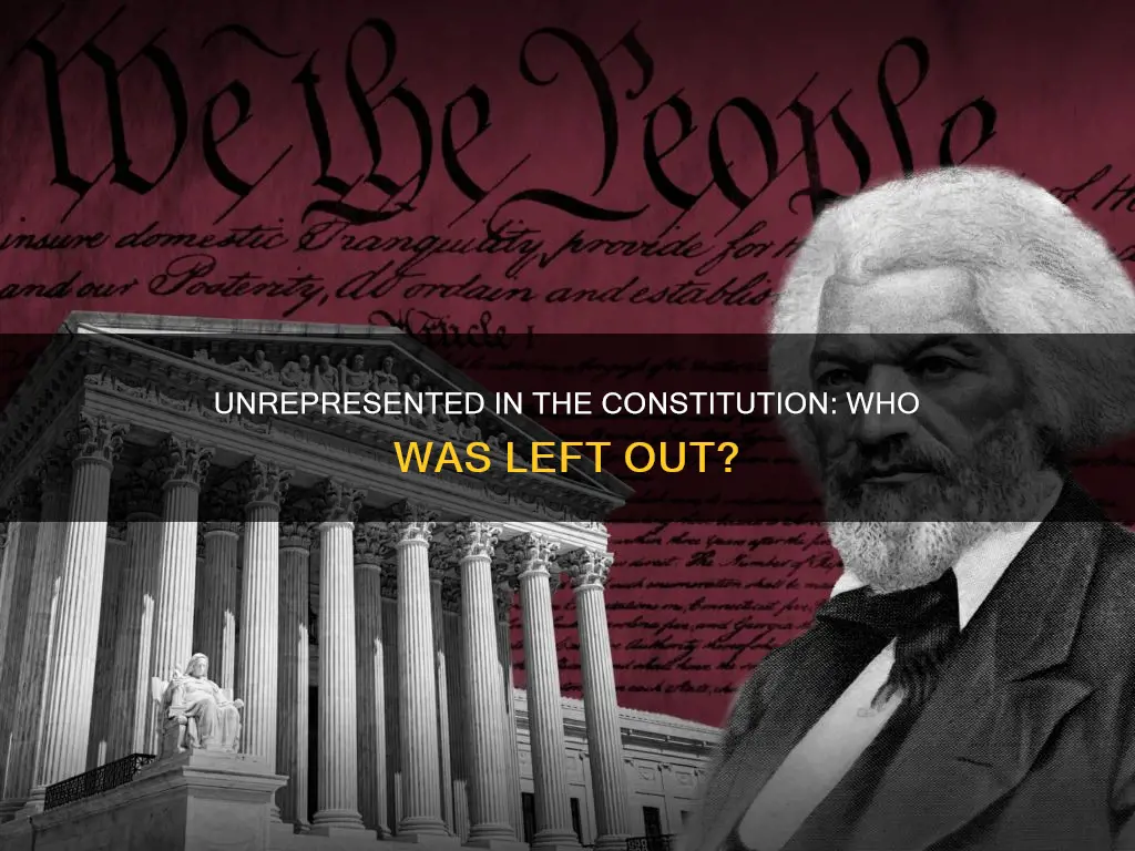 what groups of peopke were not represented by constitution