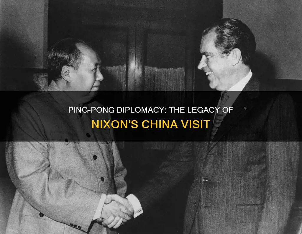 what happened after ping pong diplomacy and nixon
