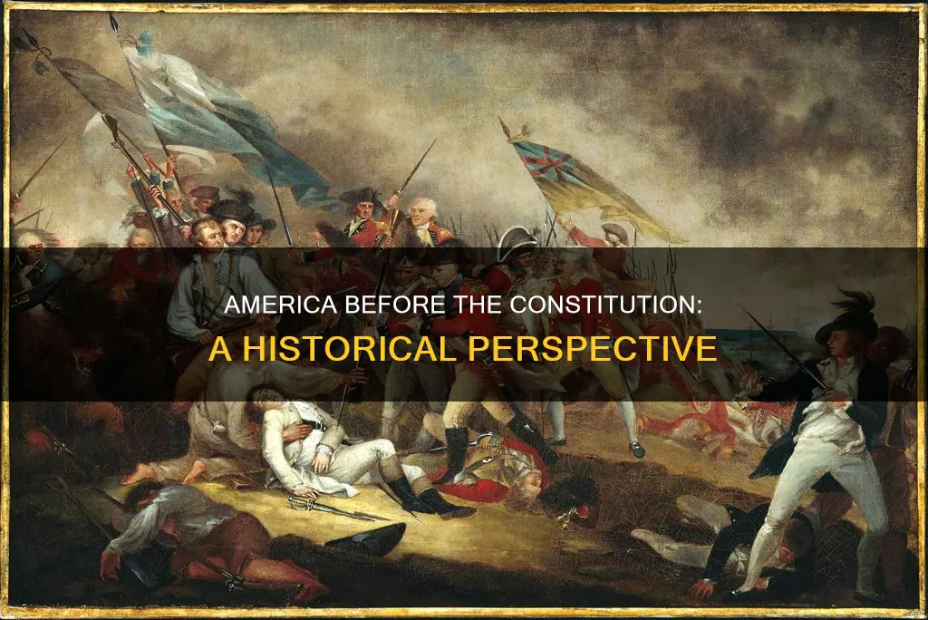 what happened before constitution was written