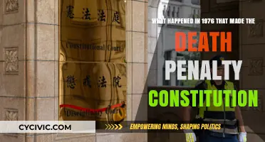 Death Penalty Ruling: The 1976 Constitutional Turning Point