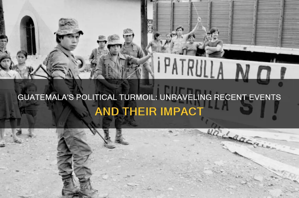 what happened in guatemala politics