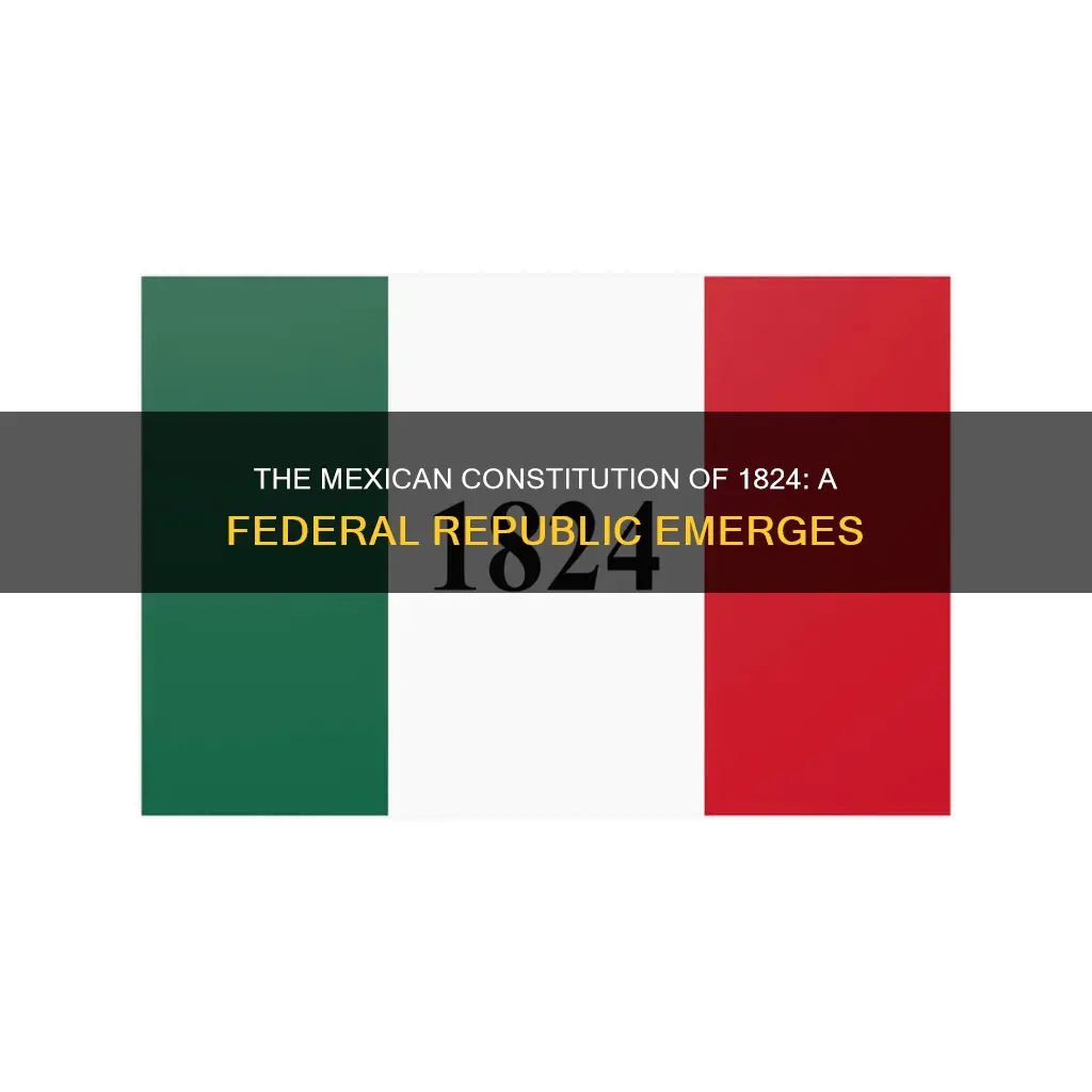 what happened in the mexican constitution of 1824