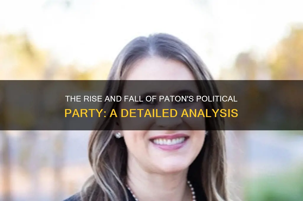 what happened to paton