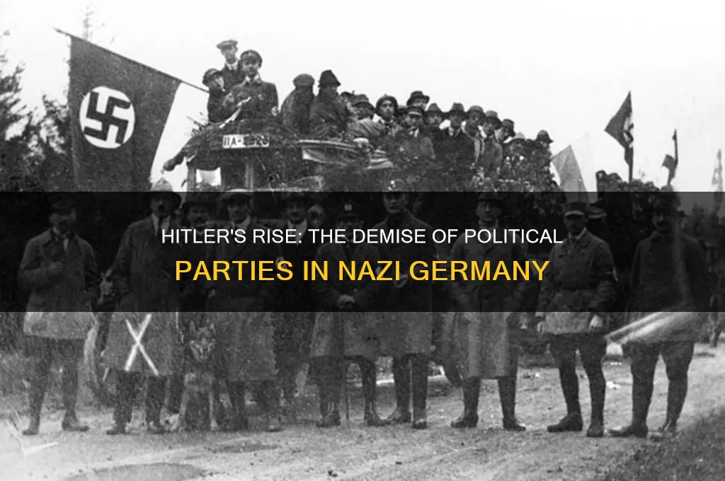 what happened to political parties under hitler