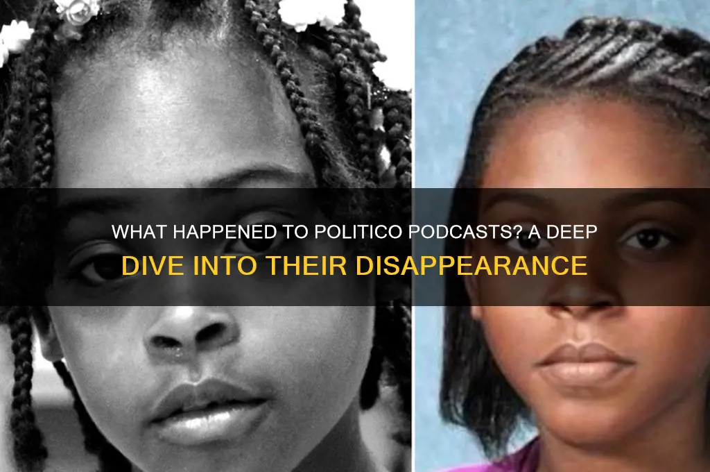 what happened to politico podcasts