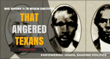 How Mexican Constitution Changes Led to Texan Unrest