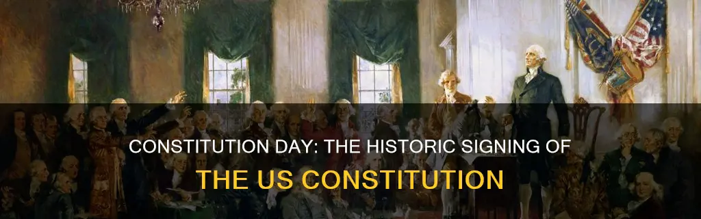 what happened with the constitution on september 17 1787