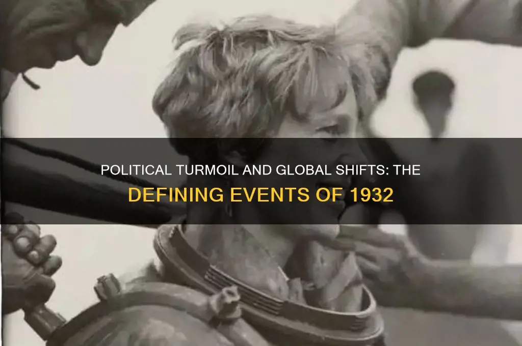 what happening in 1932 politically