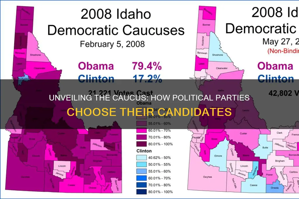 what happens at a political party caucus